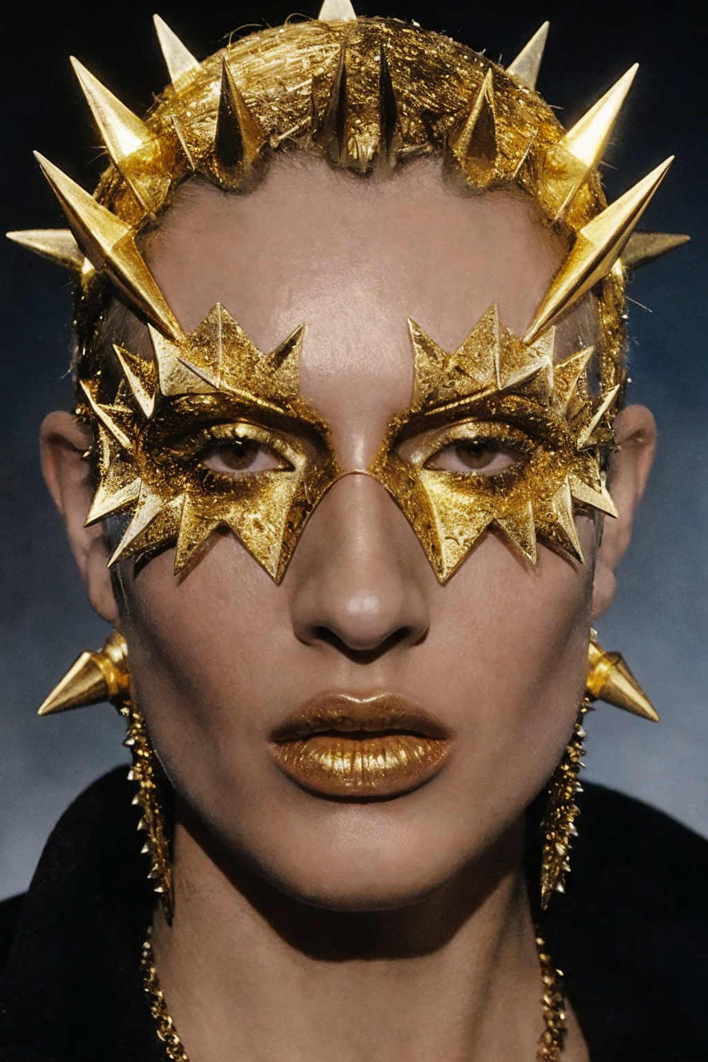 02123-3390842617-3629-a close up of a person wearing a spiked mask, thierry mugler, shards of mercury, inspired by Vladimir Tatlin, fashionable rpg cl.png